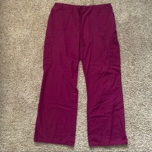 Scrubstar Scrub Bottoms in Berry
